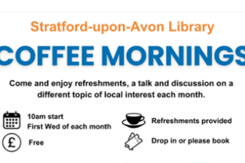 Info about SUA library coffee mornings