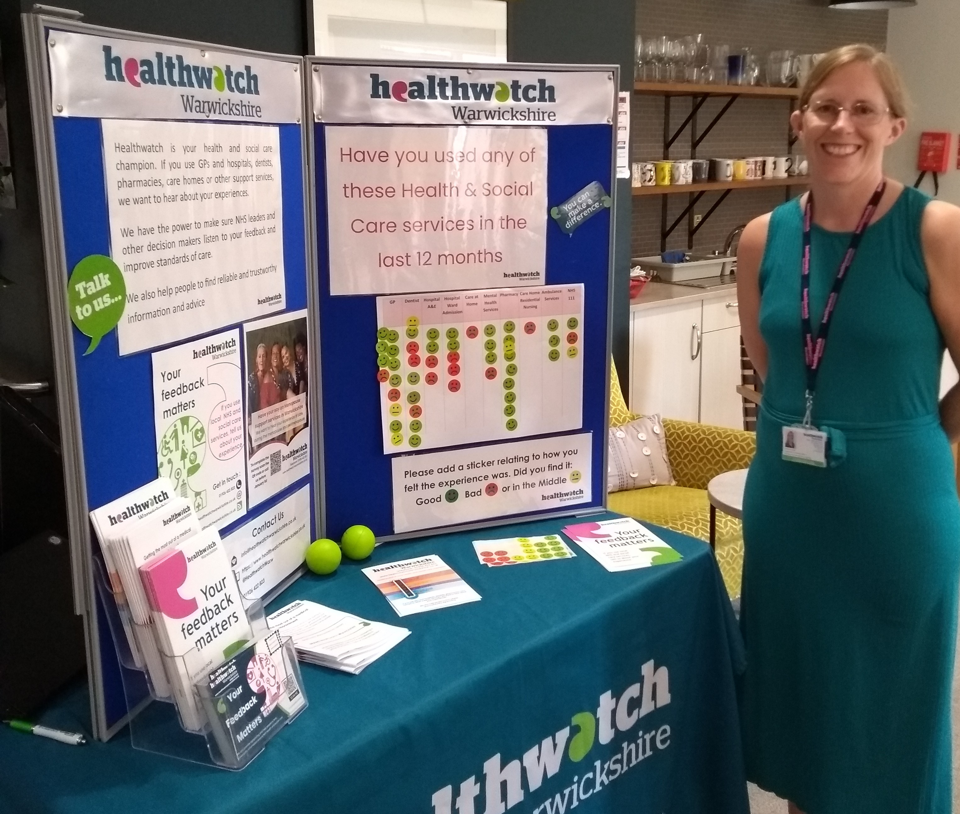 Healthwatch Warwickshire visit Rosalind Court Stratford