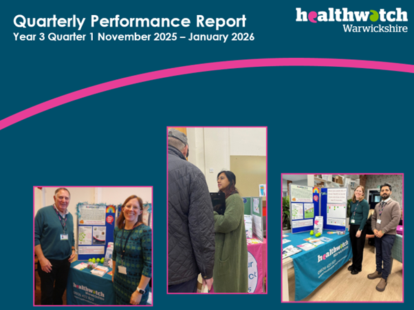 Front cover of HWW Performance Report for November 2025 to January 2026