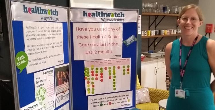 Healthwatch Warwickshire visit Rosalind Court Stratford
