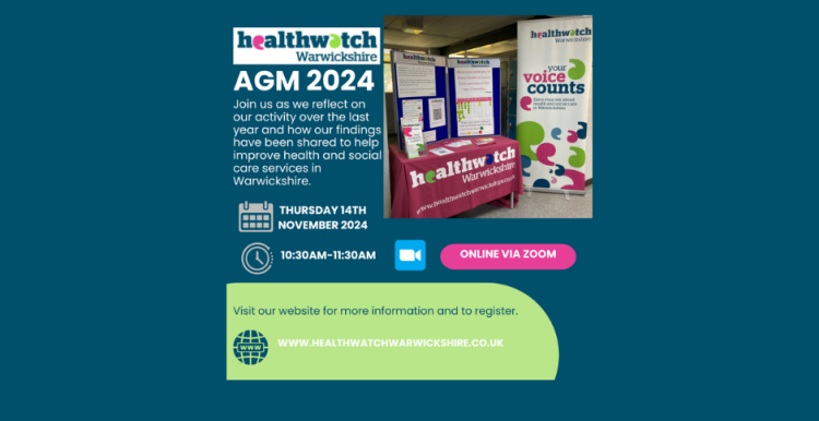 Social media advert for HWW AGM 2024