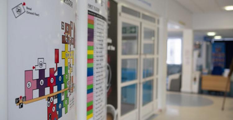 Hospital corridor
