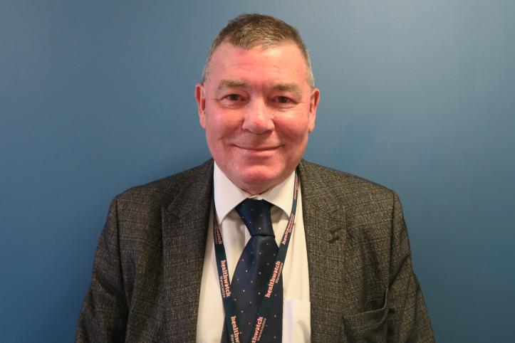 Chris Bain, Chief Executive of Healthwatch Warwickshire