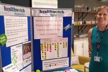 Healthwatch Warwickshire visit Rosalind Court Stratford