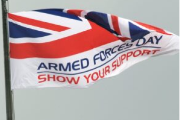 Flag to commemorate Armed Forces Day 