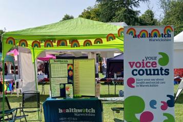 Our information stand