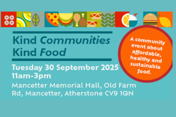 Kind Food Event information September 2025