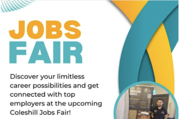 Advert for Coleshill Partnership Job Fair Jan 29th 2026