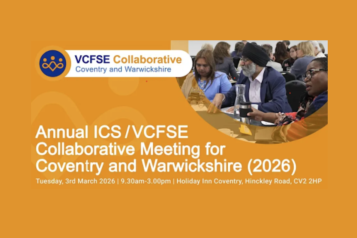 Advert for the ICS/ VCFSE Event 2026