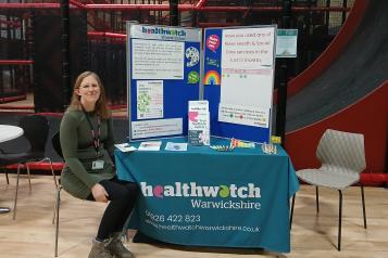 Staff member Caroline