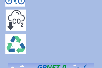 Logos and info for GP NET-0 study presentation