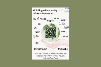 Maternity support in different languages from SWFT