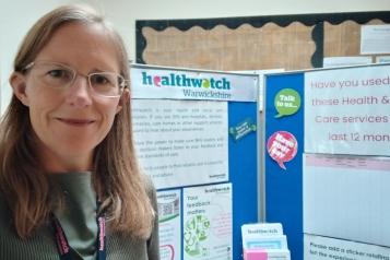 Staff member Caroline