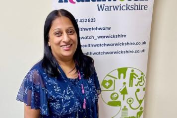 Staff member Shabina