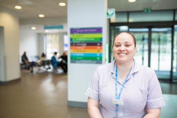 nurse in hospital