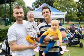 Parents with small children