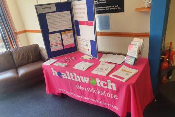 Our HWW information stand