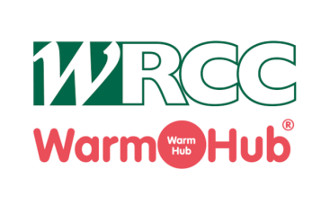 Logos for WRCC and Warm Hubs