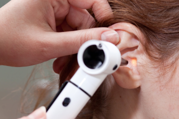 ear test with professional