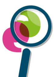 magnifying glass to indicate this is a report 